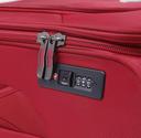 طقم حقائب سفر 3 حقائب مادة البوليستر بعجلات دوارة (20 ، 24 ، 28) بوصة أحمر PARA JOHN - Polyester Soft Trolley Luggage Set, Red - SW1hZ2U6MzY0ODM0