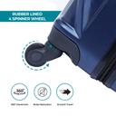 PARA JOHN PJTR3126 Matrix Luggage Trolley, Navy 19 Inch