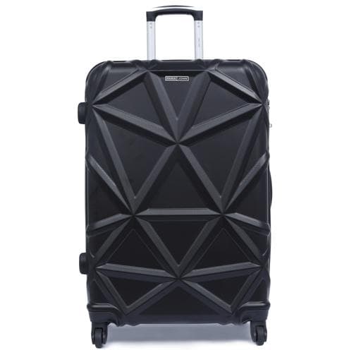 شنطة سفر قياس 23 بوصة لون أسود PARA JOHN Matrix Luggage Trolley