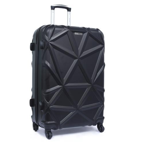 شنطة سفر قياس 27 بوصة لون أسود PARA JOHN PJTR3126 Matrix Luggage Trolley - SW1hZ2U6NDA3NTYy