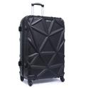شنطة سفر قياس 23 بوصة لون أسود PARA JOHN Matrix Luggage Trolley - SW1hZ2U6NDA3NjE0
