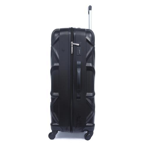 PARA JOHN PJTR3126 Matrix Luggage Trolley, Black 27 Inch - SW1hZ2U6NDA3NTY0