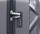 شنطة سفر قياس 23 بوصة لون رمادي PARA JOHN Matrix Luggage Trolley - SW1hZ2U6NDA3NjM2