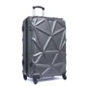 PARA JOHN Matrix 3 Pcs Trolley Luggage Set, Dark Grey