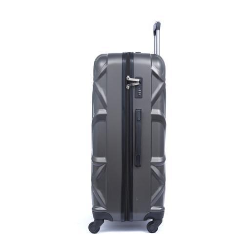 شنطة سفر قياس 23 بوصة لون رمادي PARA JOHN Matrix Luggage Trolley - SW1hZ2U6NDA3NjQw