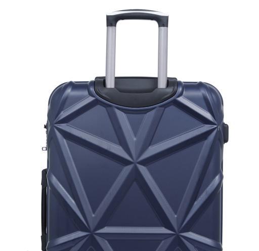 PARA JOHN PJTR3126 Matrix Luggage Trolley, Navy 23 Inch - SW1hZ2U6NDA3NjU1