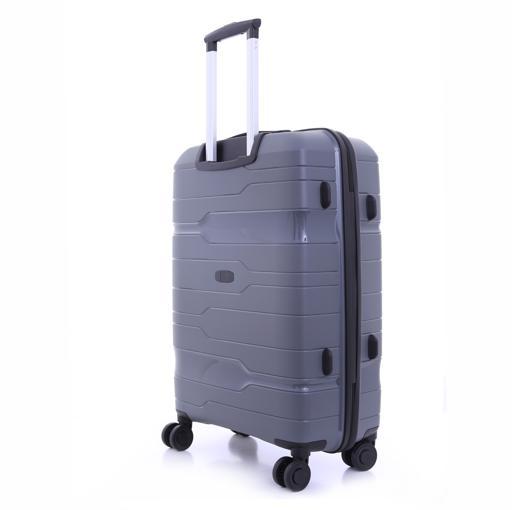 PARA JOHN Novo 3 Pcs Trolley Luggage Set, Grey - SW1hZ2U6MzY1NTgx