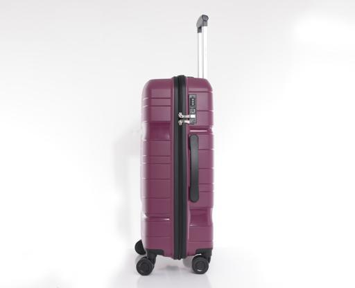 PARA JOHN Novo 3 Pcs Trolley Luggage Set, Red - SW1hZ2U6MzY1NTY0