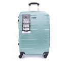 PARA JOHN 4 Pcs Zin Trolley Luggage Set, Green - SW1hZ2U6MzY1MjEw