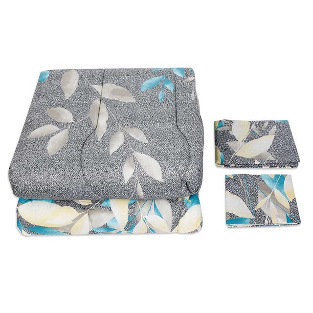 PARRY LIFE Comforter Set, 3 Pc - Flat Sheet, Comforter, 1 Pillow cases - Super Soft Fluffy Warm Comforter Set - Polyster Blanket, Throws for Sofa Fluffy Blanket Bed - SW1hZ2U6NDE4NzMw