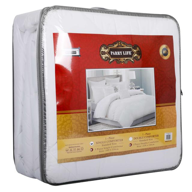 لحاف (بطانية) 220×160 سم - أبيض Parry Life 1 Piece Single Comforter - SW1hZ2U6NDE4NDQ5