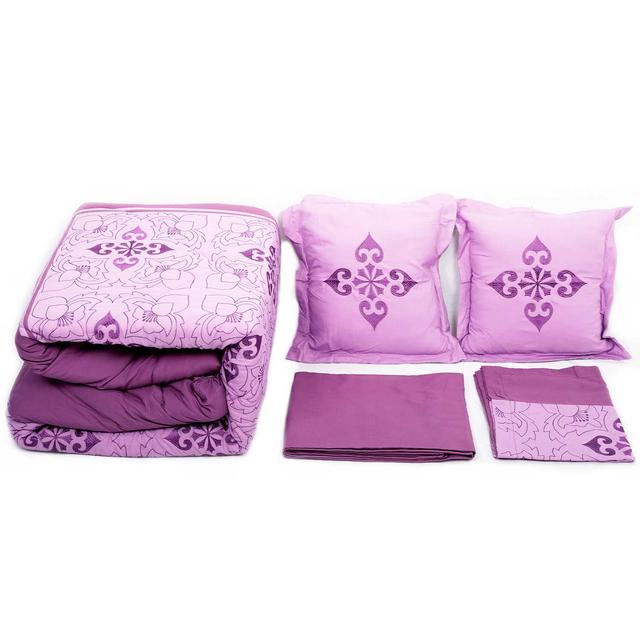 طقم سرير 8 قطع - بنفسجي PARRY LIFE 8Pcs Comforter Set - SW1hZ2U6NDE4NTY1