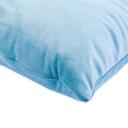 وسادة مخمل مربعة  44 * 44 سم - أزرق PARRY LIFE Decorative Velvet Cushion Pillow - SW1hZ2U6NDE3NjM2