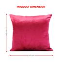 PARRY LIFE Decorative Velvet Cushion Pillow - Decorative Square Pillow Case - Ideal Pillow for Livingroom Sofa Couch Bedroom Car, 44cmx44cm - Square Cushion Pillow, Perfect to Match any Home - SW1hZ2U6NDE3Njc2