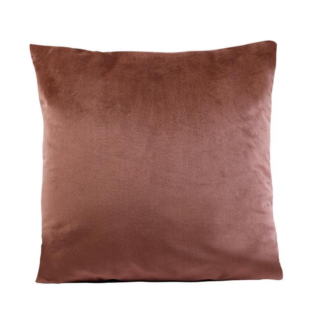 وسادة مربعة 44 * 44 سم - بني PARRY LIFE Decorative Velvet Cushion Pillow - SW1hZ2U6NDE3NjQz