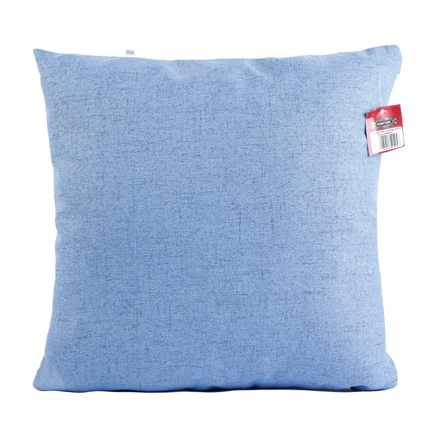 وسادة مربعة 44 * 44 سم - أزرق PARRY LIFE Decorative Jacquard Cushion Pillow