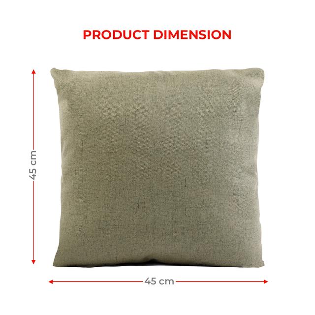 PARRY LIFE Decorative Jacquard Cushion Pillow - Decorative Square Pillow Case - Ideal Pillow for Livingroom Sofa Couch Bedroom Car, 44cmx44cm - Square Cushion Pillow, Perfect to Match any Ho - SW1hZ2U6NDEyMzc0