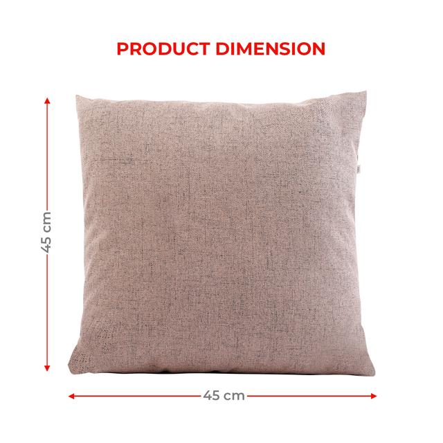 PARRY LIFE Decorative Jacquard Cushion Pillow - Decorative Square Pillow Case - Ideal Pillow for Livingroom Sofa Couch Bedroom Car, 44cmx44cm - Square Cushion Pillow, Perfect to Match any Ho - SW1hZ2U6NDEyMzY1