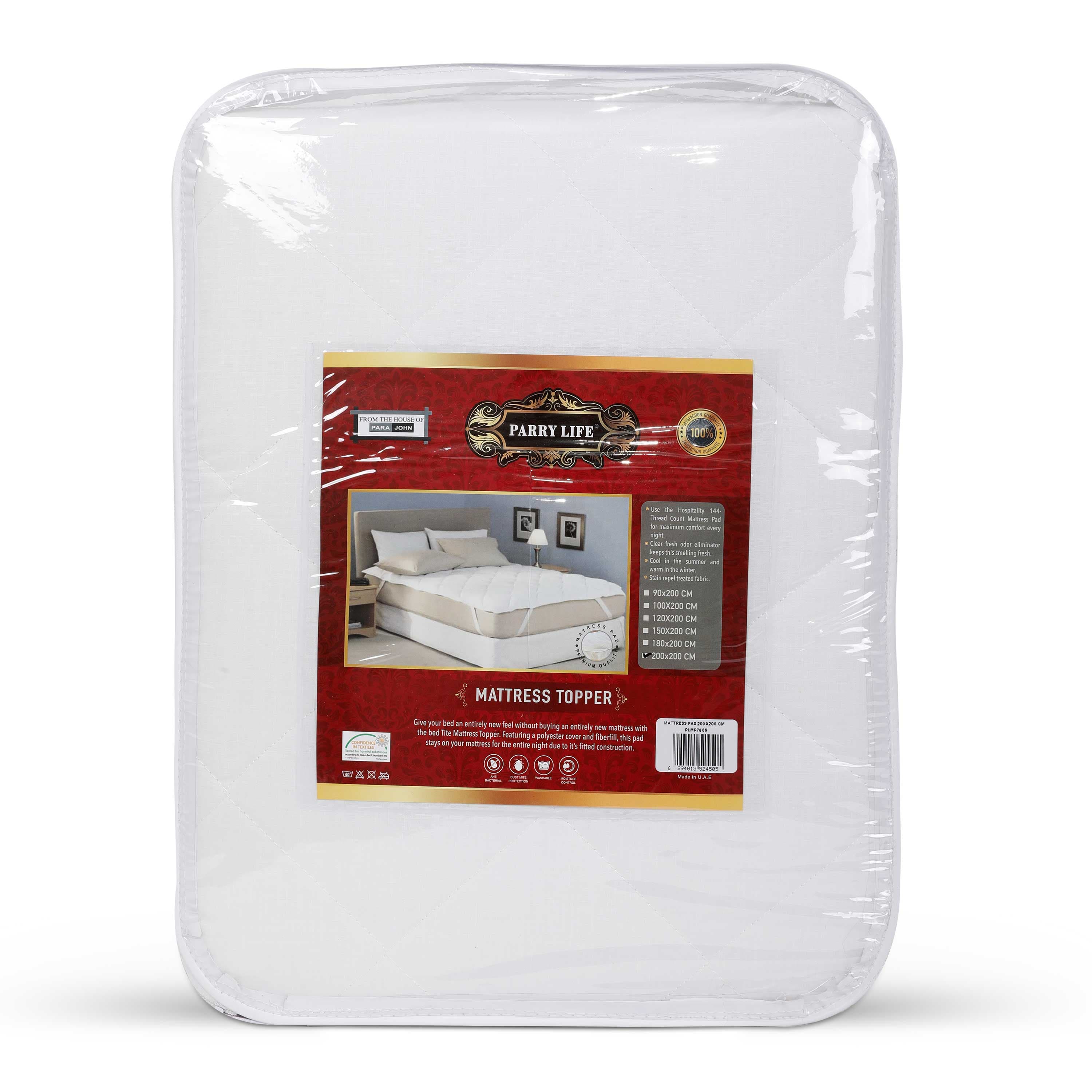 مرتبة سرير (وتربروف) 200×200 سم PARRY LIFE Soft Mattress Topper