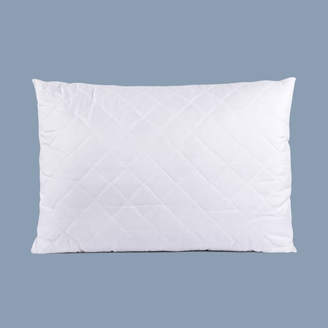 PARRY LIFE Quilted Pillow - Quilted Pillow Cases Protector - Hotel Quality Soft Hollow Siliconized Polyester Fabric Filling - Sleeping Bed Pillow - Pillow Protector Ideal for Home & Hotel Use