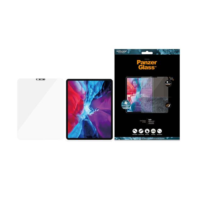 شاشة حماية ايباد iPad Pro 12.9 2021/2020/2018 Screen Protector with Cam Slider Edge-to-Edge Tempered Glass من PanzerGlass
