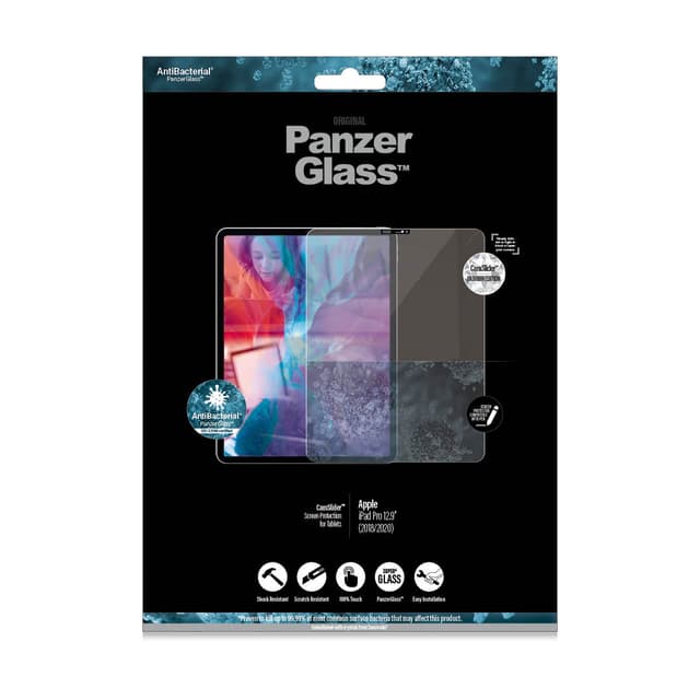 شاشة حماية شفاف iPad Pro 12.9 2021/2020/2018 Screen Protector Cam Slider من PanzerGlass