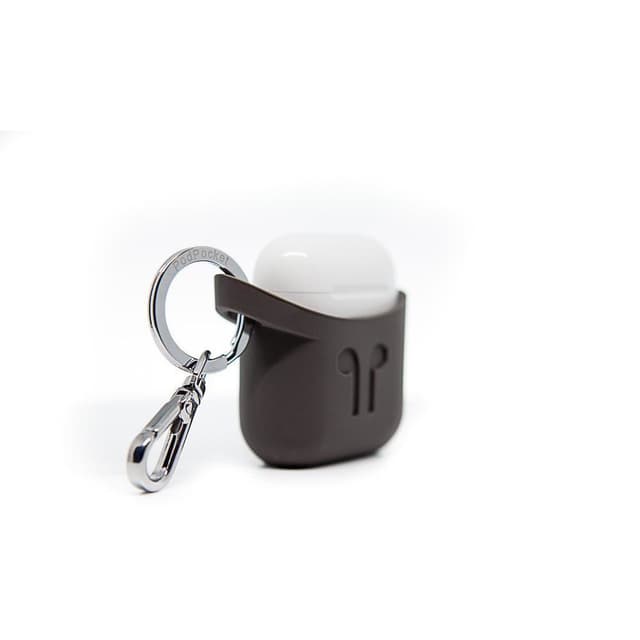 كفر سماعات ابل اسود Silicone Case for Apple AirPods من Pod Pocket