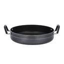 Royalford RF10007 32CM Nonstick Shallow Pot Glass Lid 1X8 – Dupont Non-stick Interior| Spiral Bottom for Even Heat Distribution| Ideal for frying, sautéing, braising - SW1hZ2U6Mzc1NDYz