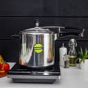 قدر ضغط ( 7 لتر ) - فضي Royalford - Aluminium Inner Lid Pressure Cooker - 165839