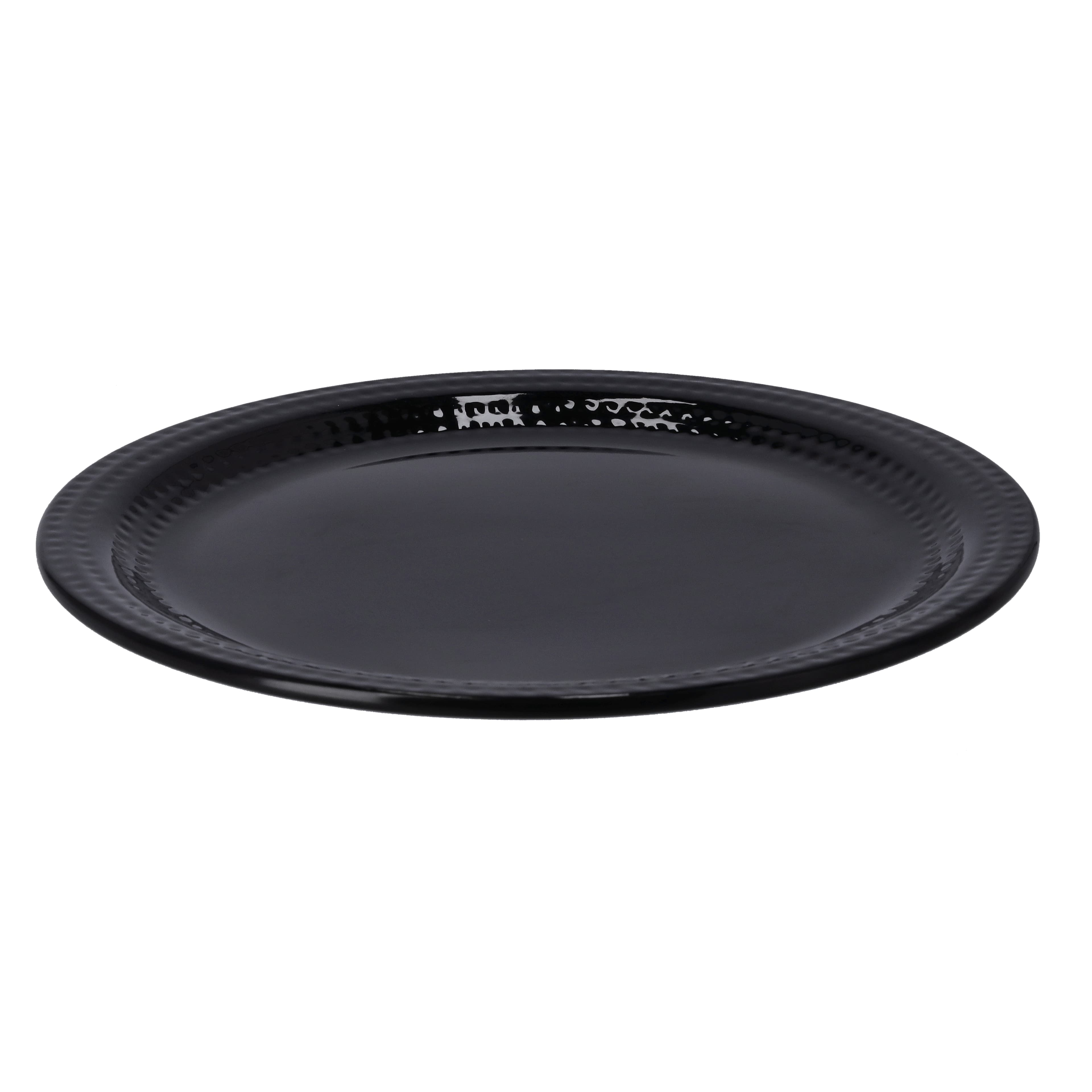 Royalford Melamine Ware Biza Dinner Plate, 11" Plate, RF10036 | Elegant Design | Easy to Clean | Ideal for Rice, Desserts, Ice Cream, Pasta & More