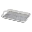 Royalford Griff Medium Tray,Rectangular Serving Tray,1x24cm,RF10063 - Bar Tray,Drinks Tray - Ideal for Food & Drinks Service,Non-Slip Padded Base and Easy Grip Handles Ideal for All Homes,Restaurant - 179524