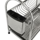 سلة مواعين طابقين ستانلس ستيل رويال فورد Royalford Stainless Steel Dish Rack with 2 layer