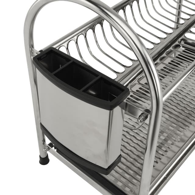 سلة مواعين طابقين ستانلس ستيل رويال فورد Royalford Stainless Steel Dish Rack with 2 layer