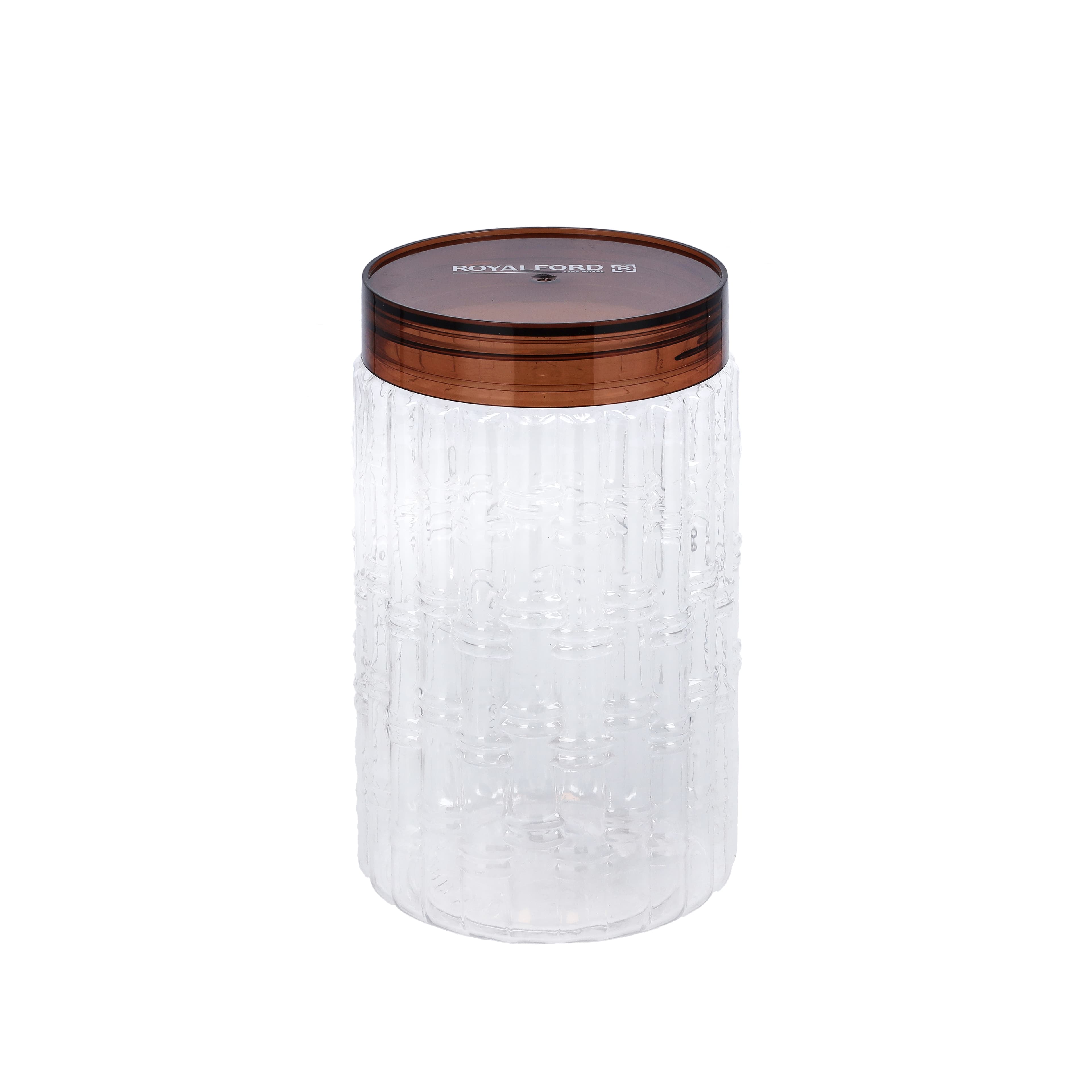 Royalford Christy Clear Canister 1000ML1x96