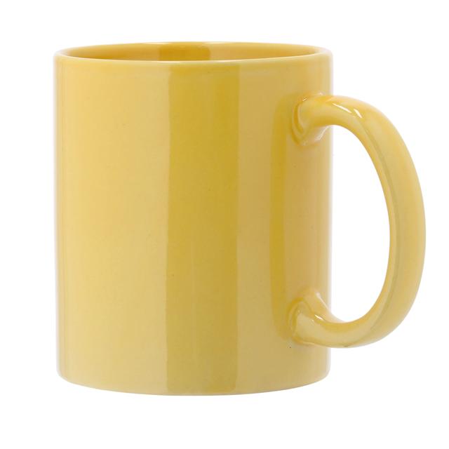 كوب خزف حجري 325 مل أصفر رويال فورد Royalford Stoneware Mug for Tea RF10103 - SW1hZ2U6MzY3MDUy