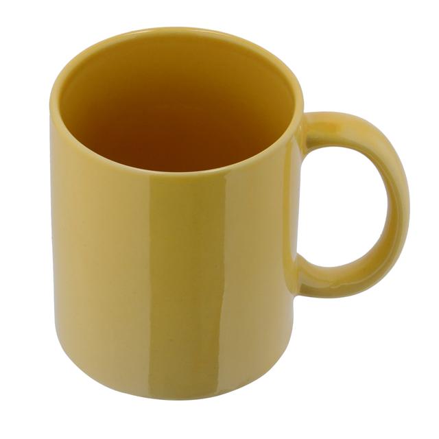 كوب خزف حجري 325 مل أصفر رويال فورد Royalford Stoneware Mug for Tea RF10103 - SW1hZ2U6MzY3MDU0