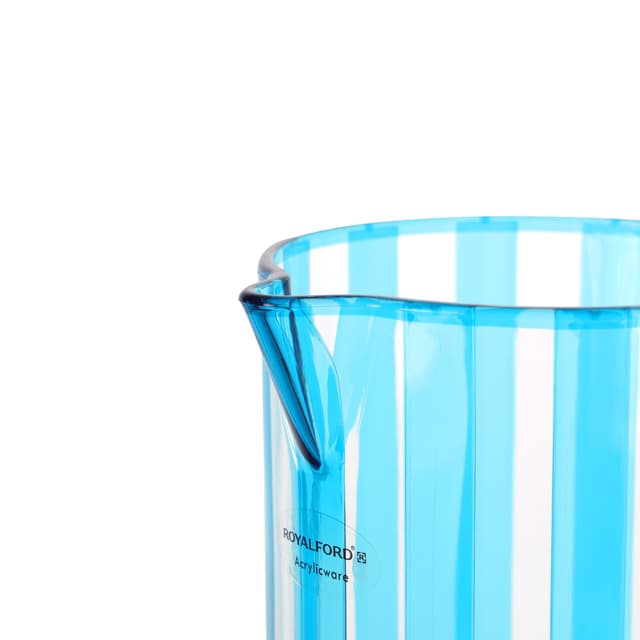 Royalford Reem Acrylic Water Jug, RF10134 | 2.40L Capacity | Suitable Temperature: -30 - 80 Degree C | Clear Pitcher, BPA-Free And Shatter-Proof, Great For Iced Tea, Sangria, Lemonade, And More