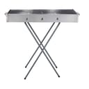 شواية ( شواية فحم ) قابلة للطي - فضي Royalford - Barbecue Stand with Grill, RF10366 - Durable Stainless Construction