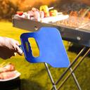 Royalford BBQ Blower-Hand Fan Premium Quality Plastic, 60G, RF10388 - Compact and Durable Design, Flame Blower for Outdoor Cooking While Camping, Outings -Assorted Colours (32x21 Cm, Pack Of 4) - SW1hZ2U6NDIxNTg5