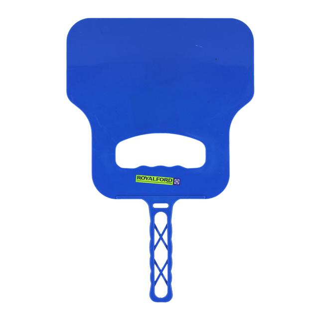 Royalford BBQ Blower-Hand Fan Premium Quality Plastic, 60G, RF10388 - Compact and Durable Design, Flame Blower for Outdoor Cooking While Camping, Outings -Assorted Colours (32x21 Cm, Pack Of 4) - SW1hZ2U6NDIxNTk1