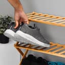 رفوف أحذية ( منظم أحذية ) 4 طبقات - بني Royalford - Bamboo Shoe Rack, RF10412 | 100% Natural Bamboo