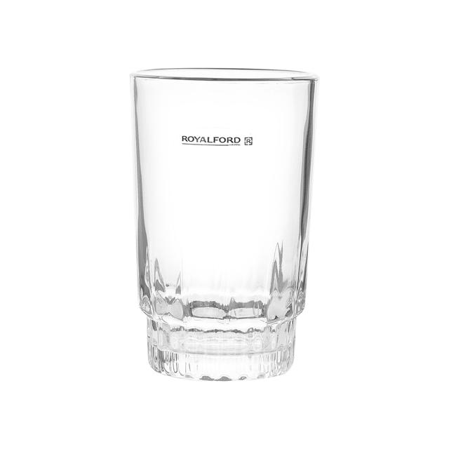 Royalford RF1385-GT6 265ml 6Pcs Glass - Water Cup Drinking Glass | Ideal for Party Picnic BBQ Camping Garden | Ideal for Water Wine Whisky Drinking & More - SW1hZ2U6NDAzNDEw