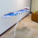 Royalford RF1510IB Mesh Ironing Board 134cmx33cmx88cm - Portable, Steam Iron Rest, Heat Resistant Cover |Lightweight Board with Adjustable Height & Rubber Feet Cover - 173160