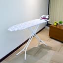 Royalford RF1510IB Mesh Ironing Board 134cmx33cmx88cm - Portable, Steam Iron Rest, Heat Resistant Cover |Lightweight Board with Adjustable Height & Rubber Feet Cover - 173161