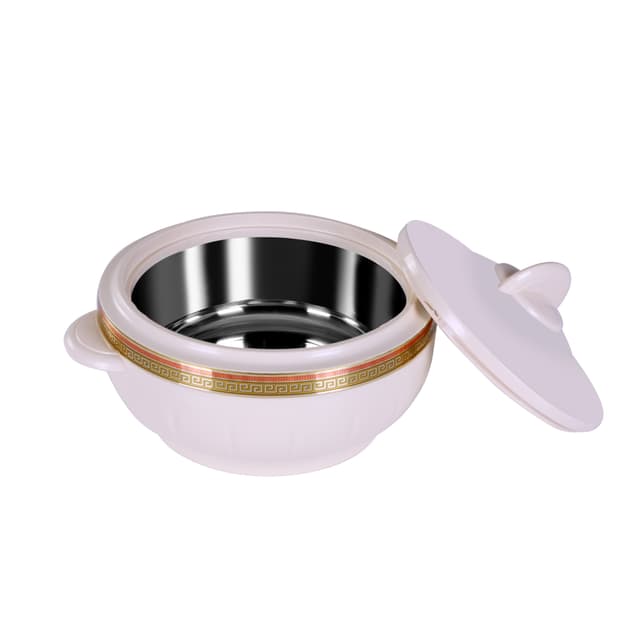 Royalford 1.6L Hot Pot Insulated Food Warmer - Thermal Casserole Dish | Double Wall Insulated Serving Dishes with Lids | Thermal Food Storage Containers, Warmers - 164244