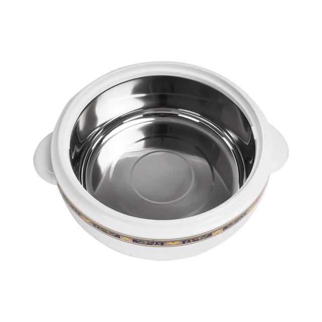 Royalford 6000 Ml Litre Classic Casserole - Thermal Casserole Dish - Double Wall Insulated Serving - SW1hZ2U6MzkzMDc1