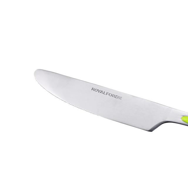 Royalford 1.88Mm 2Pcs Table Knife - All Purpose Small Kitchen Knife - Ultra Sharp Stainless Steel - SW1hZ2U6MzcxMzA1