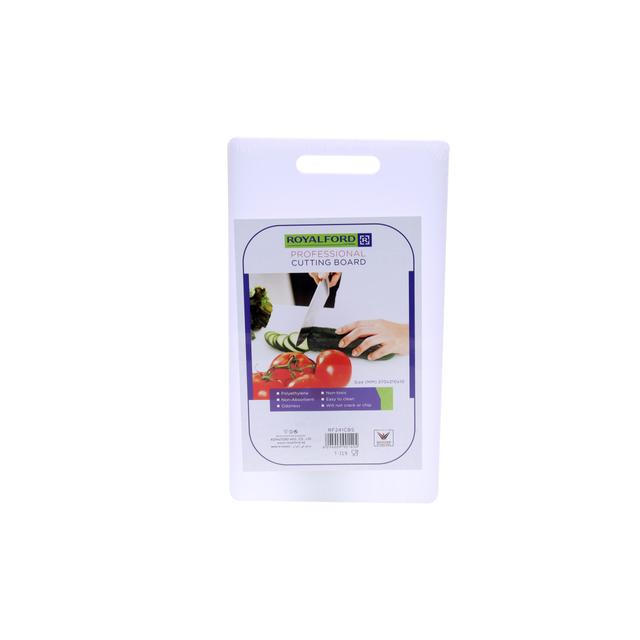 Royalford Chopping Board (Small) - Cutting Board With Non-Slip Base- Perfect For Fruits & Vegetables - SW1hZ2U6Mzg2Njc5