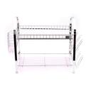 شبك مواعين رفين رويال فورد Royalford RF2563 Kitchen Stainless Steel Dish Drainer Rack - SW1hZ2U6MzY2Mzkx