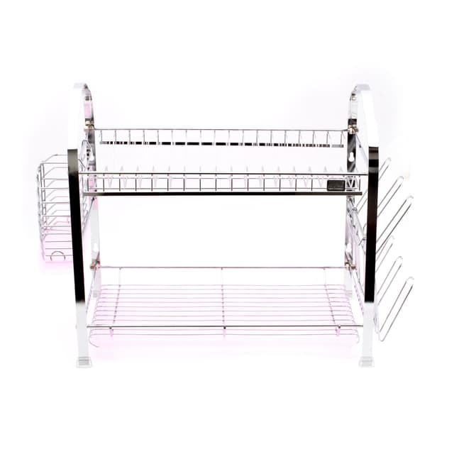 شبك مواعين رفين رويال فورد Royalford RF2563 Kitchen Stainless Steel Dish Drainer Rack